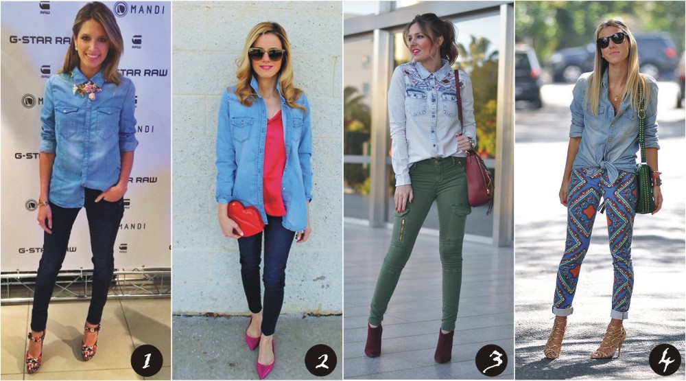 camisa jeans feminina versátil