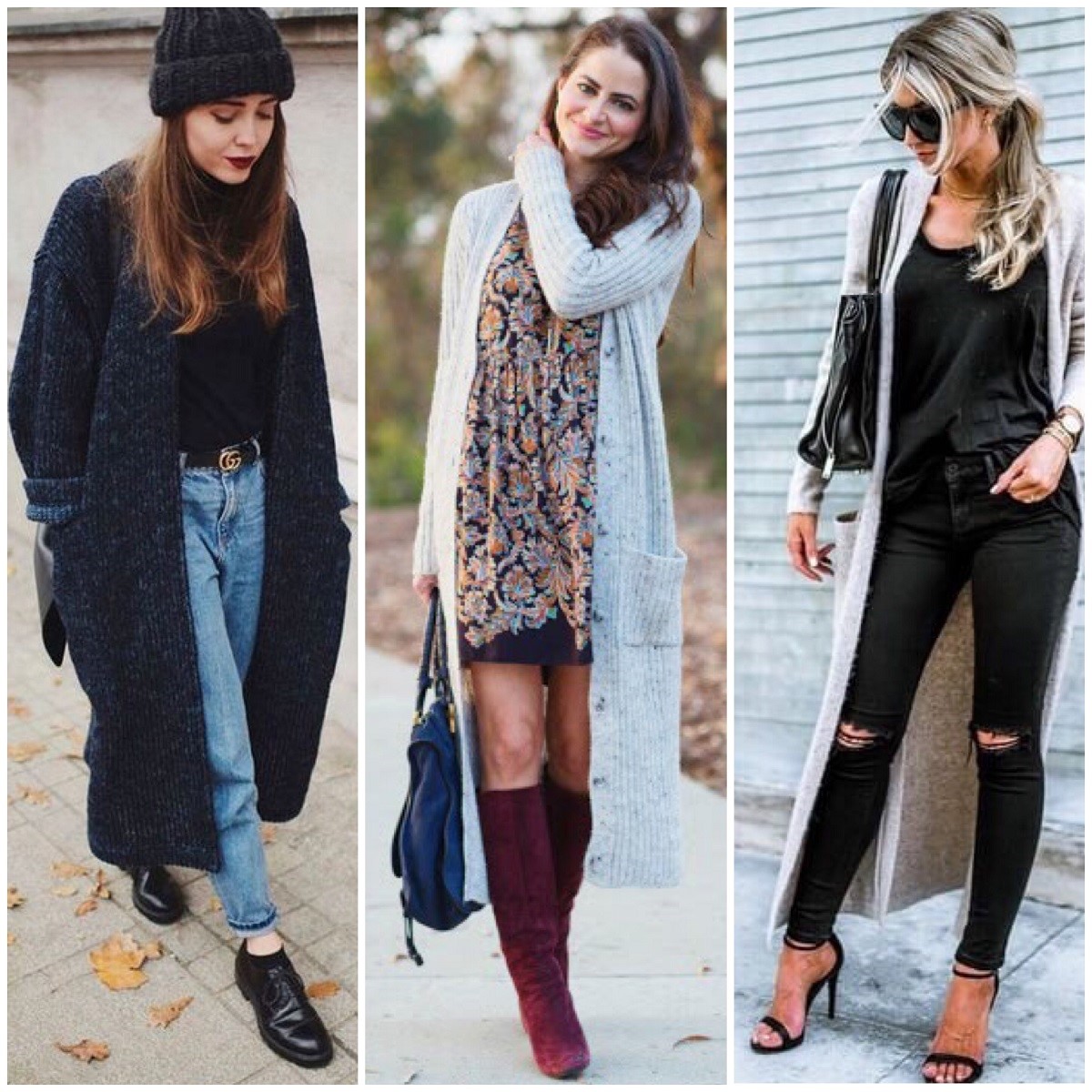 moda executiva cardigan