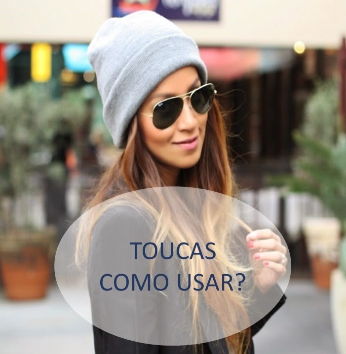 como usar gorro feminino no inverno