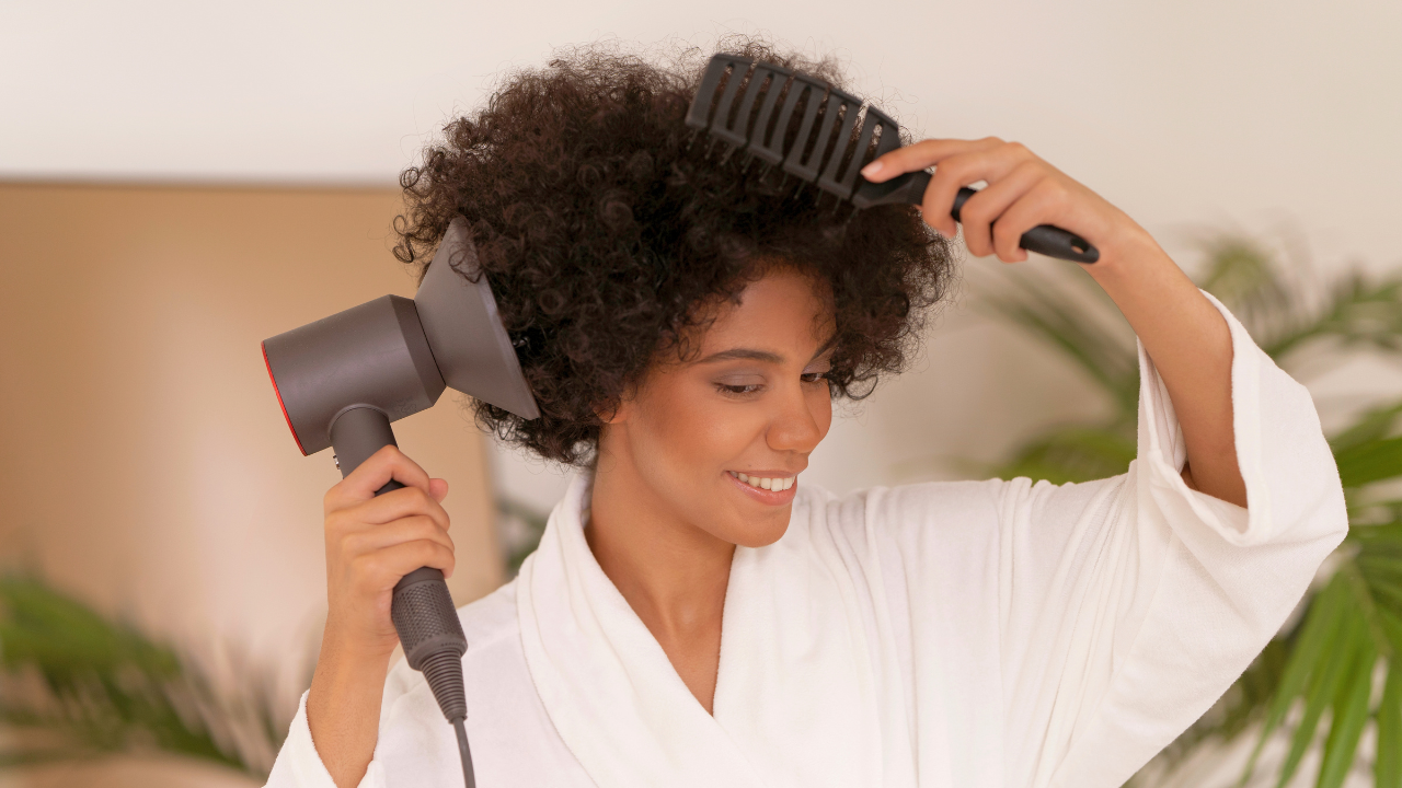 difusor de cachos sem frizz