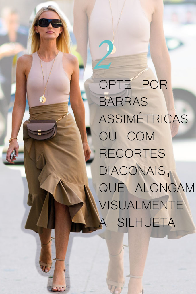 saia midi combina com qual sapato