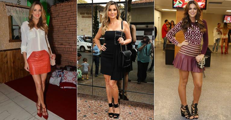 vestido curto caimento perfeito
