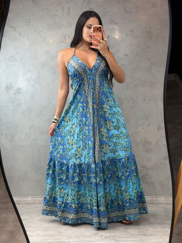 vestido indiano elegante
