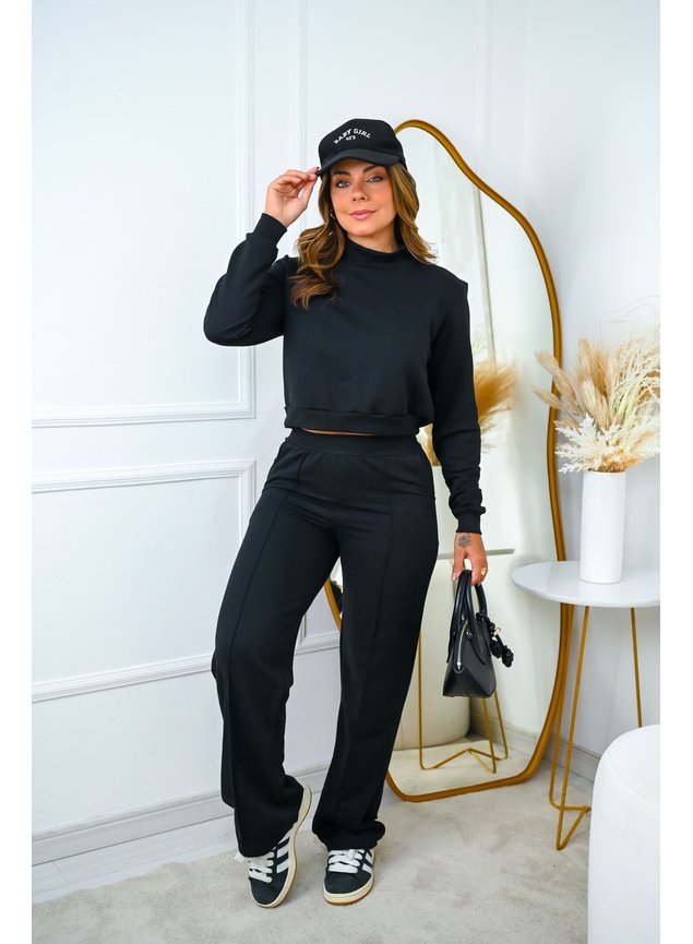conjunto moletom leve feminino