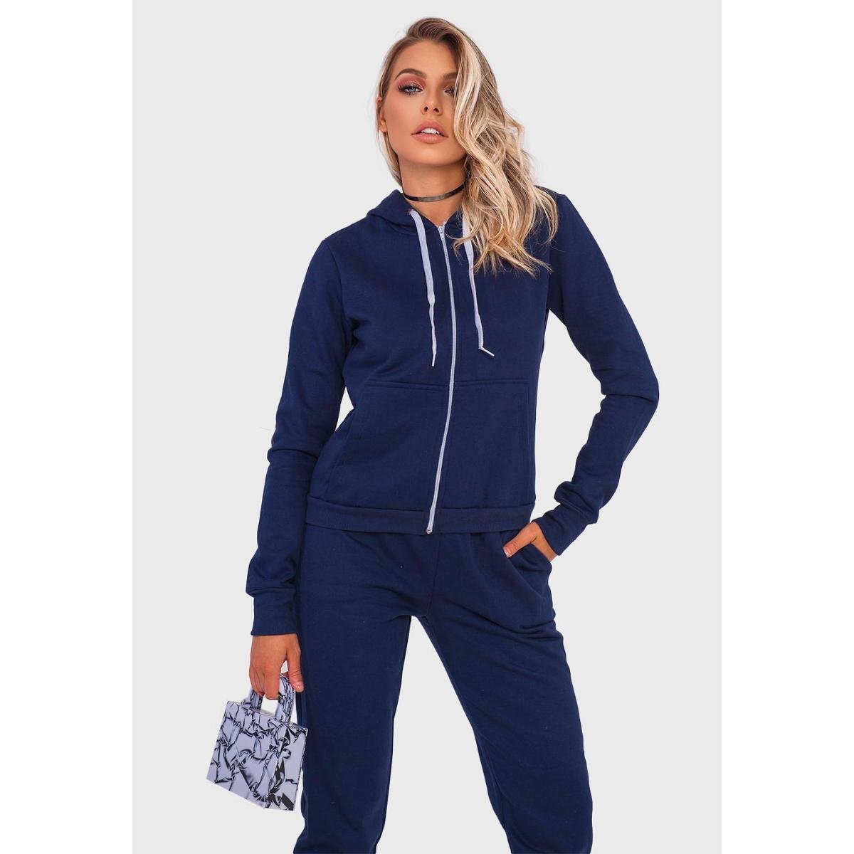 conjunto de malha fina feminino