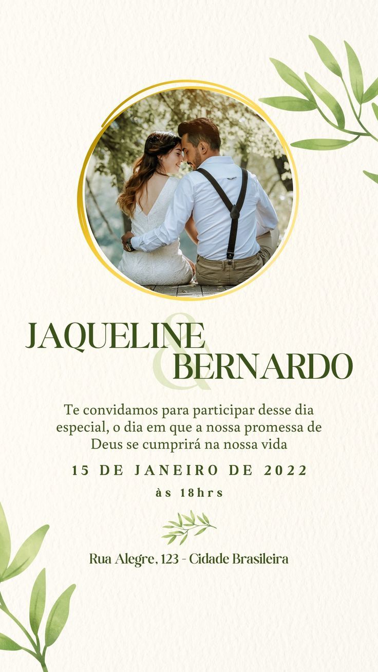 convite de casamento online
