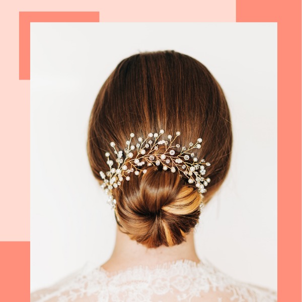 penteado de noiva com coque