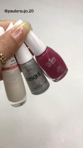 unhas pintadas