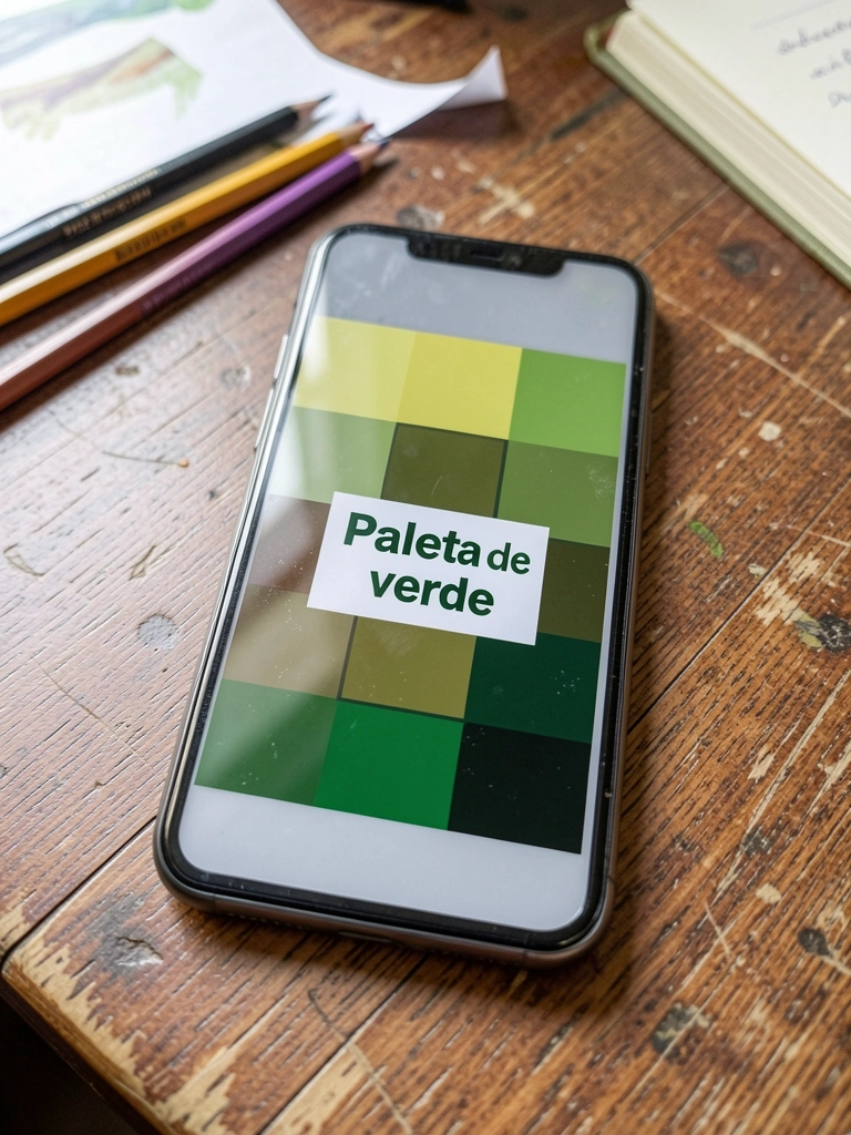 Sofá verde musgo em sala de estar com parede de tijolos aparentes e luz natural lateral.