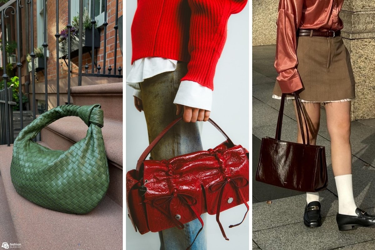 bolsas de luxo cores vibrantes inverno