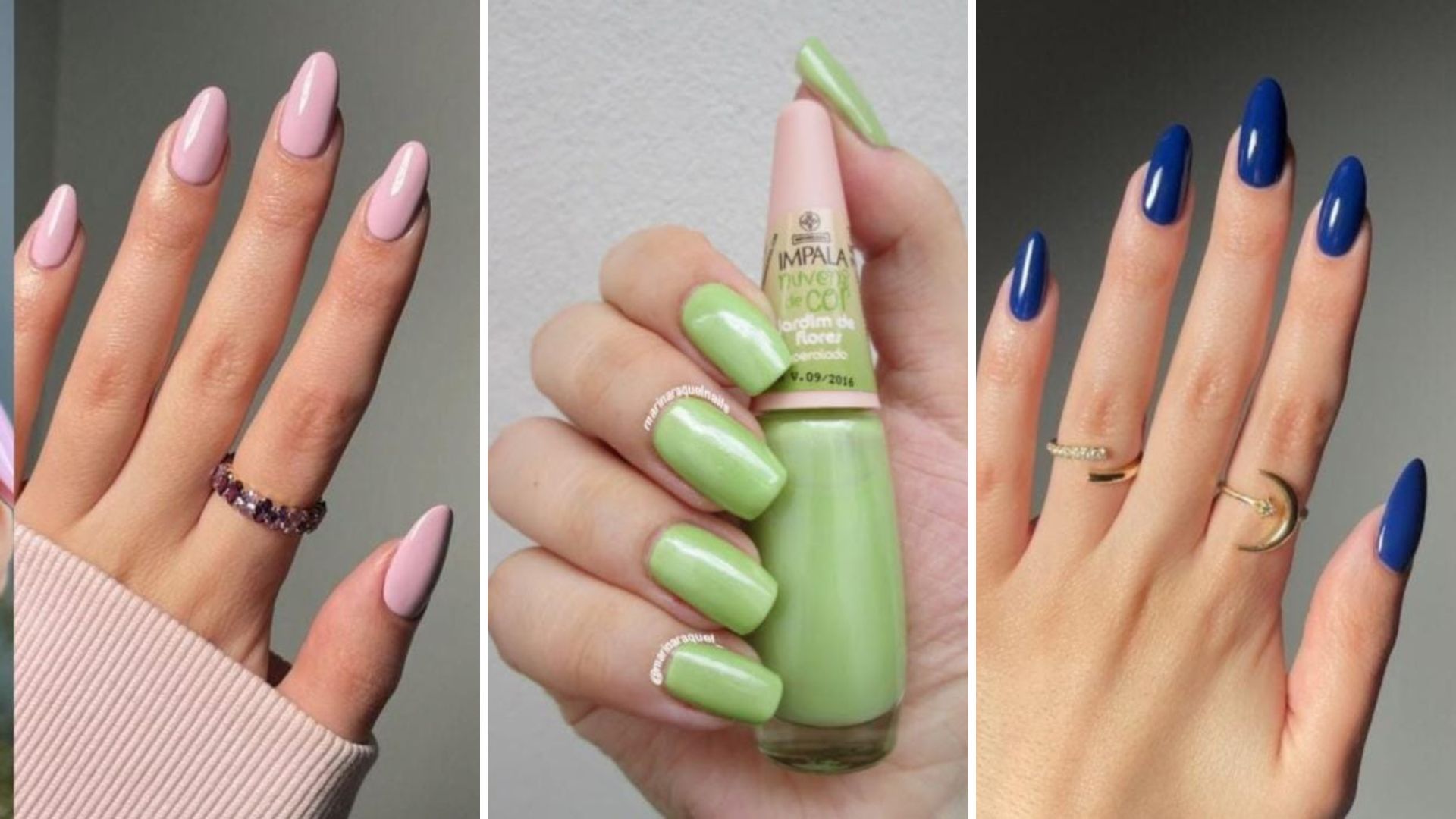 esmalte arco-íris