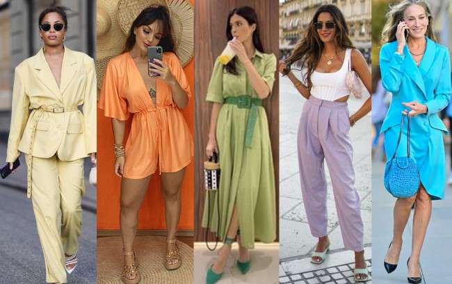 moda praia verão 2026 cores