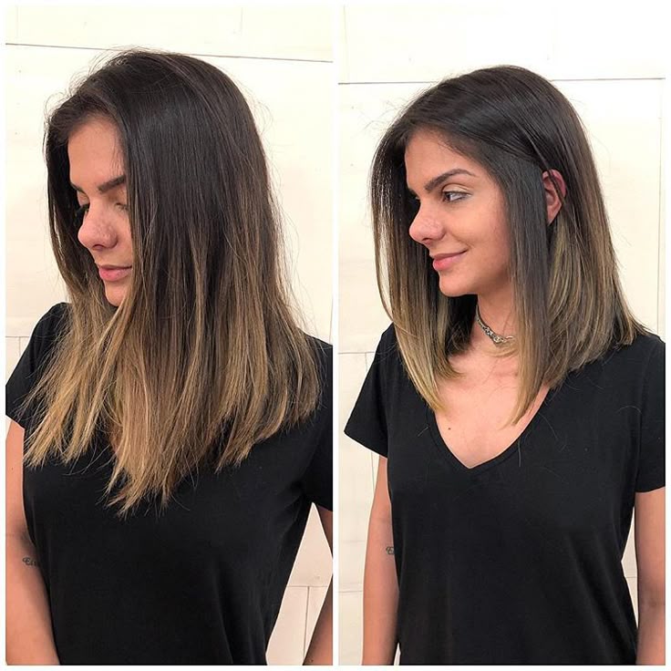 corte reto médio