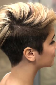 corte curto para rosto redondo