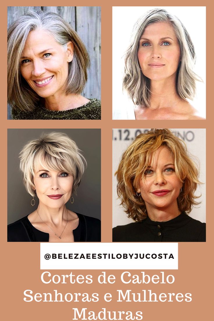 corte cabelo feminino 60 mais