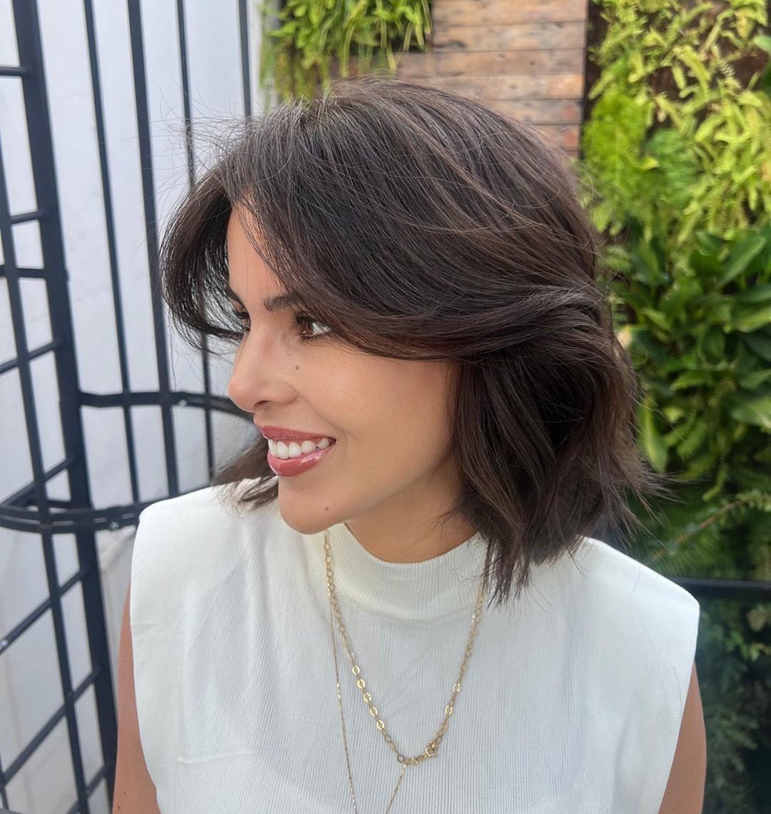 corte cabelo fino liso e pouco