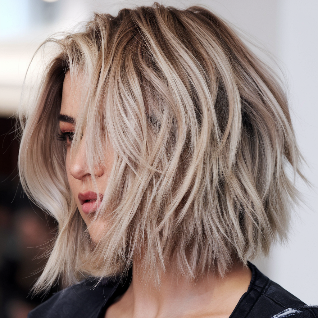 corte curto feminino layered cut 7
