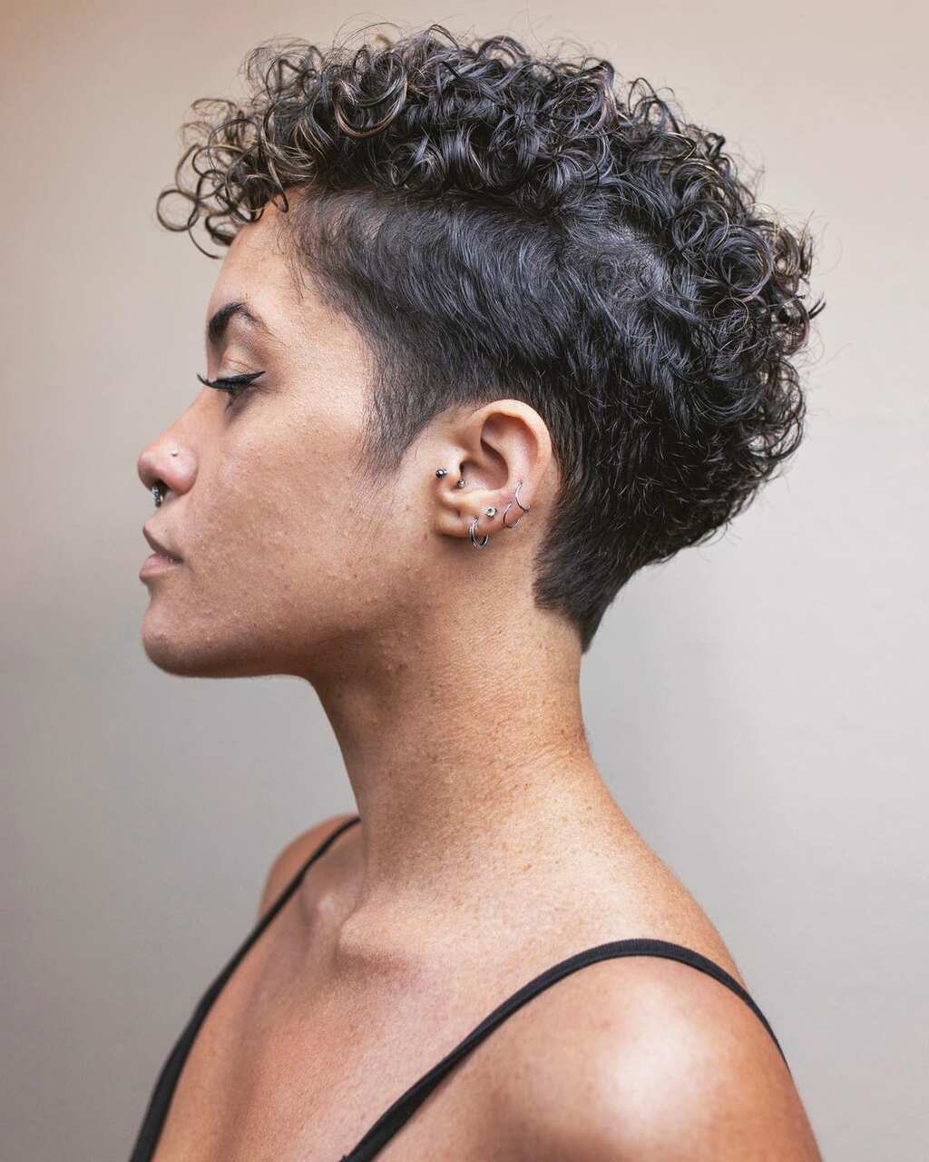 corte com volume