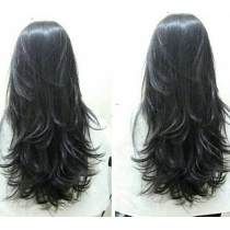 corte em V curto