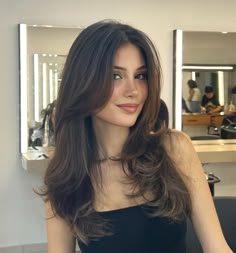 corte em V para cabelo liso