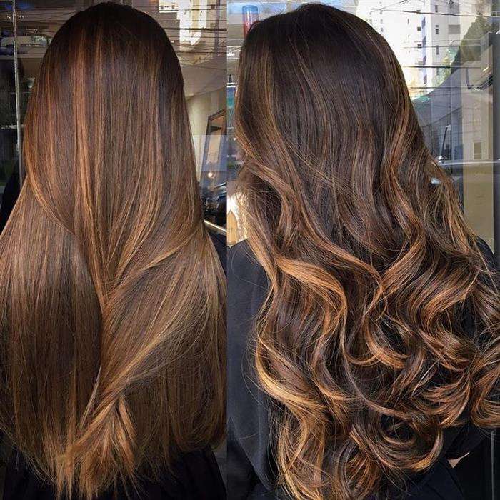franja cortininha cabelo longo