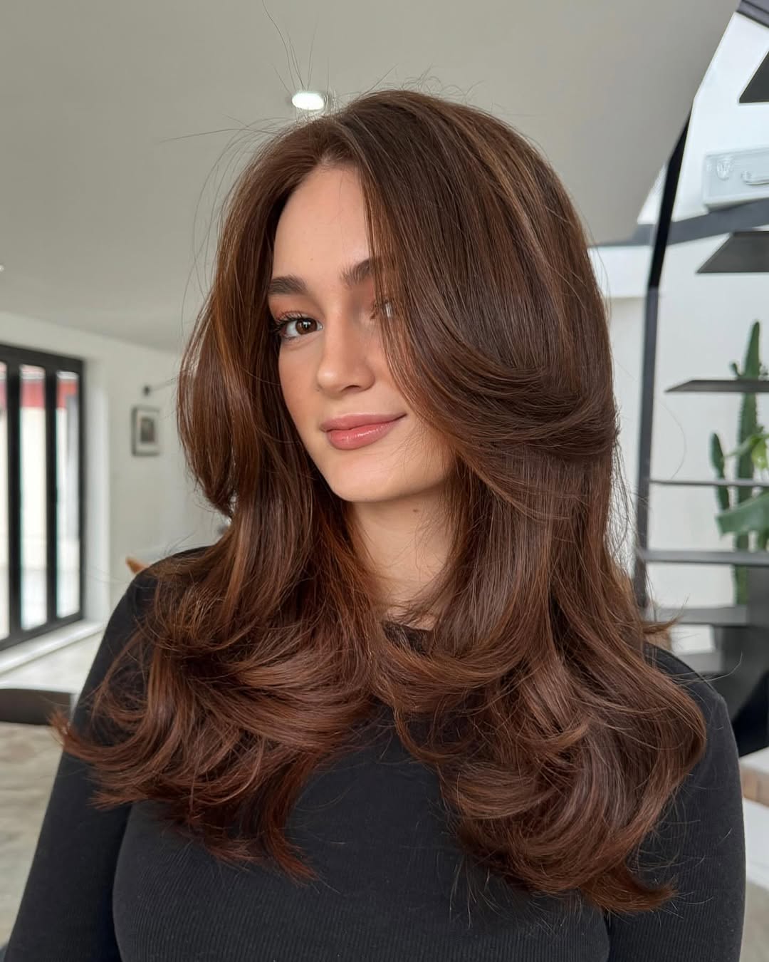 corte longo para cabelo grosso