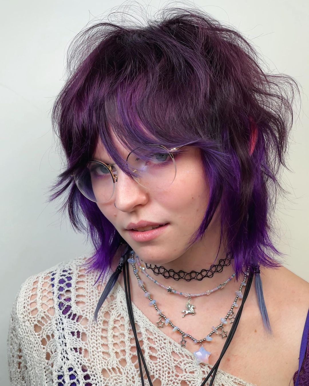 long bob cabelo fino