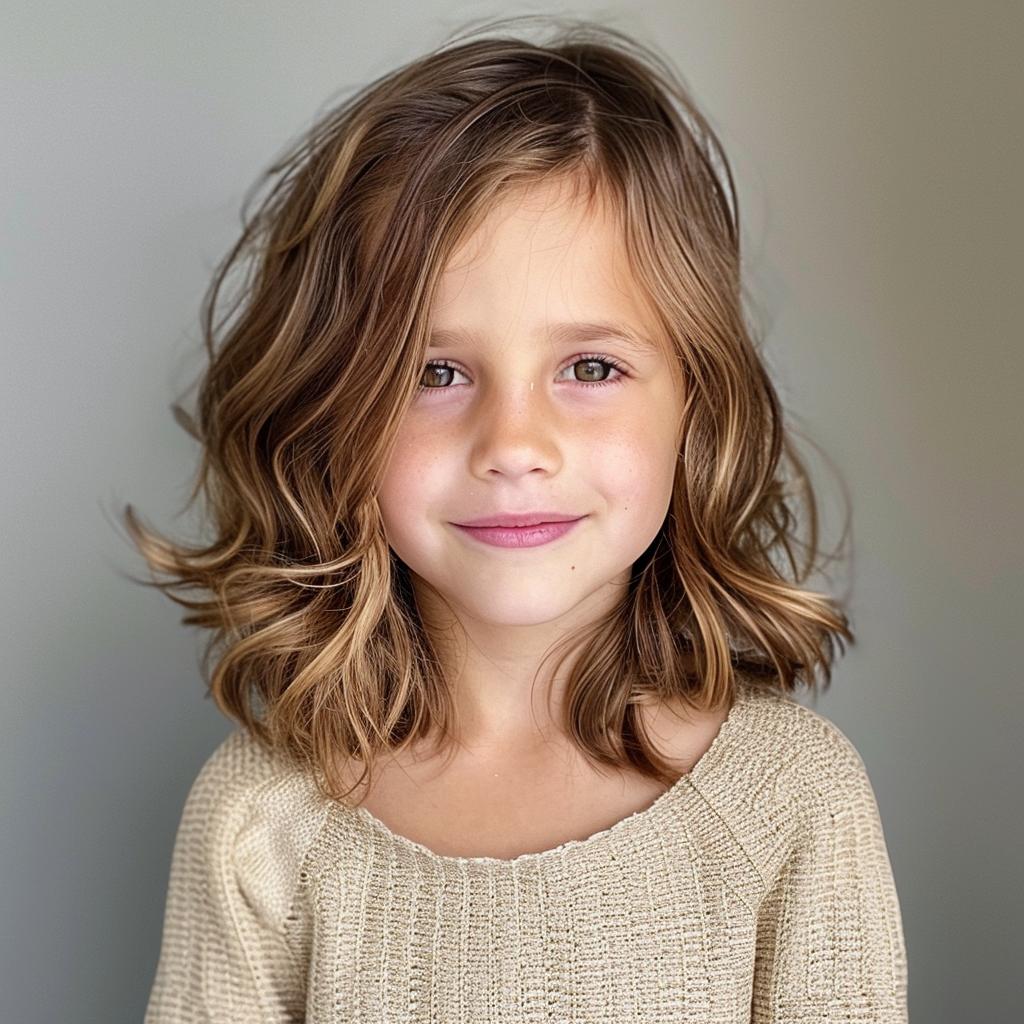 corte de cabelo infantil feminino repicado