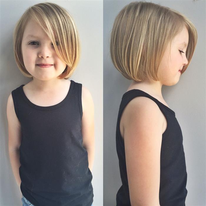 corte de cabelo infantil feminino repicado