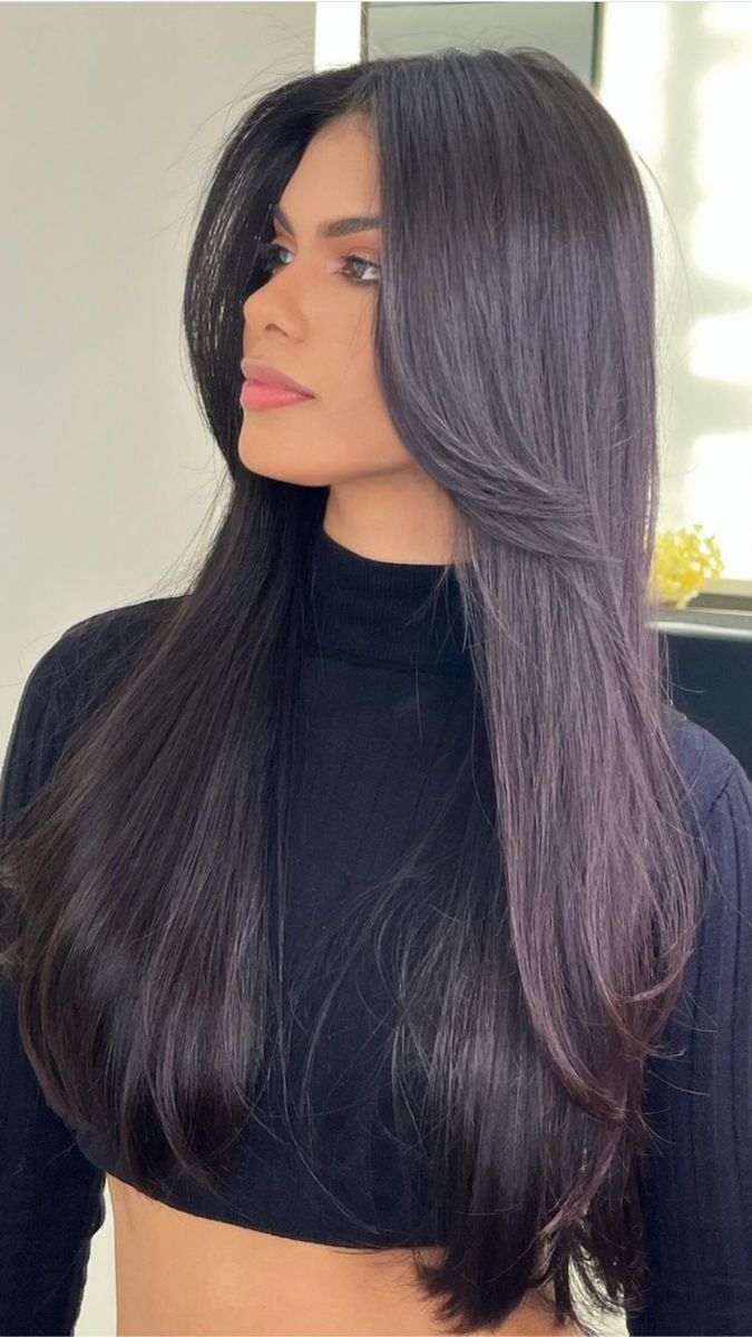franja cortina cabelo liso longo