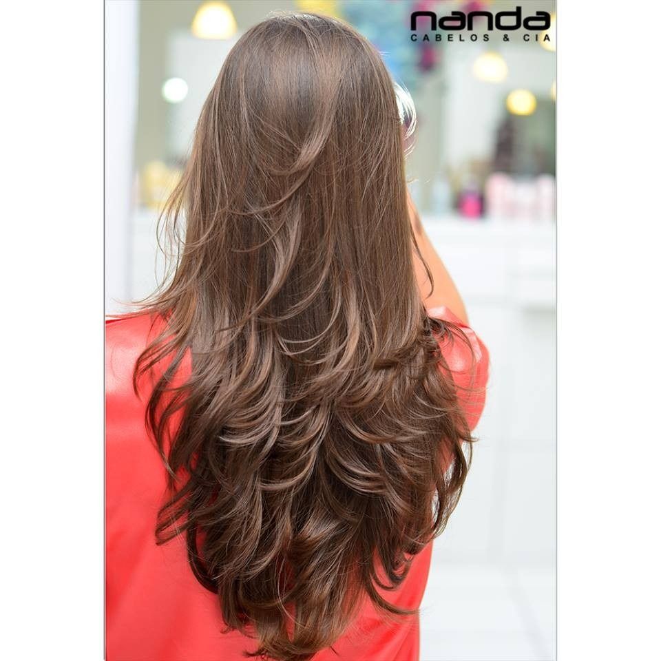 corte repicado em camadas longo