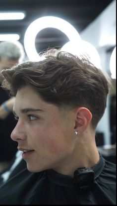 corte de cabelo homem liso