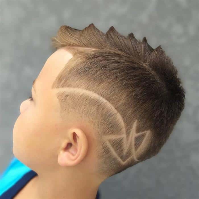 corte degradê menino