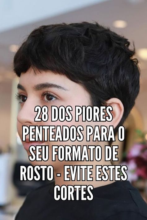 Corte alongar rosto