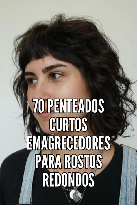 Visagismo para rosto redondo