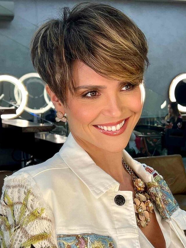 long bob com franja lateral rejuvenescedor