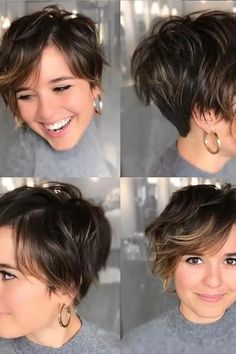 cabelo curto rosto redondo
