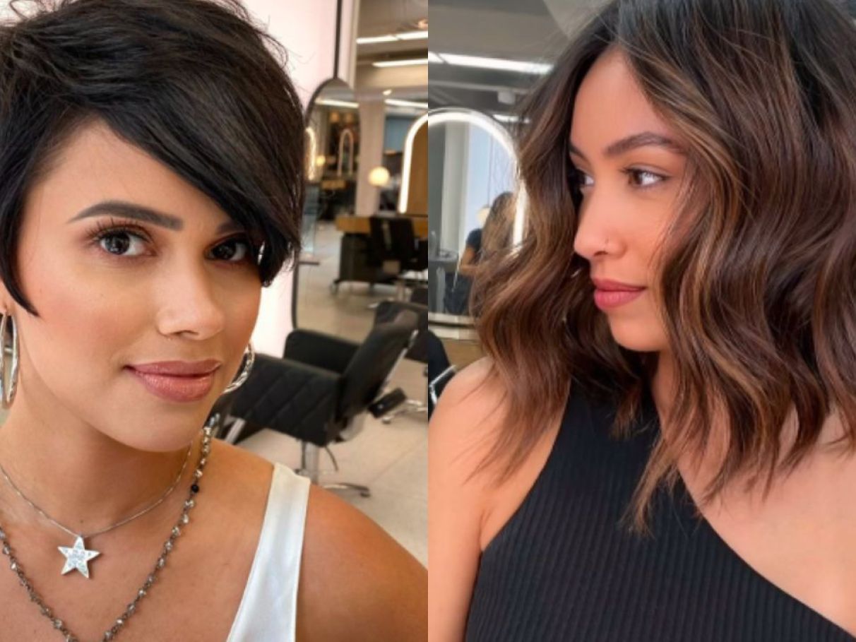 corte de cabelo para rosto quadrado que afina