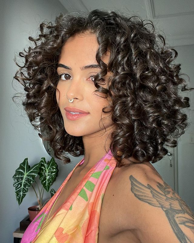 corte chanel repicado cacheado