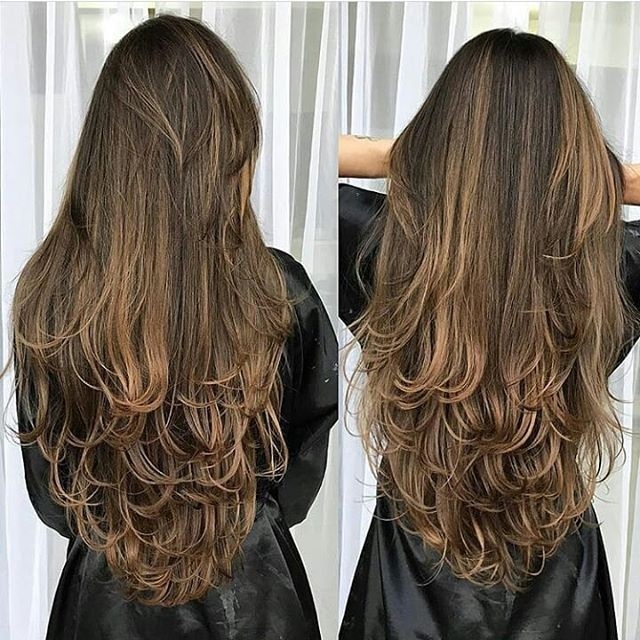corte degradê em V