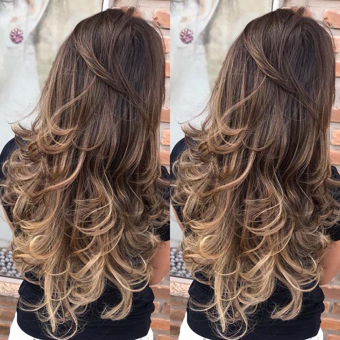 corte degradê feminino curto