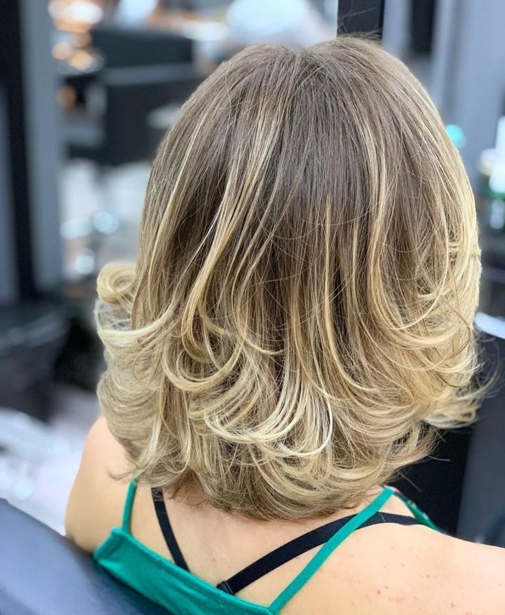 corte degradê com franja