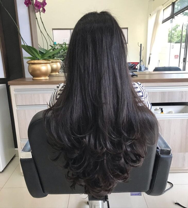 benefícios corte em u cabelo longo