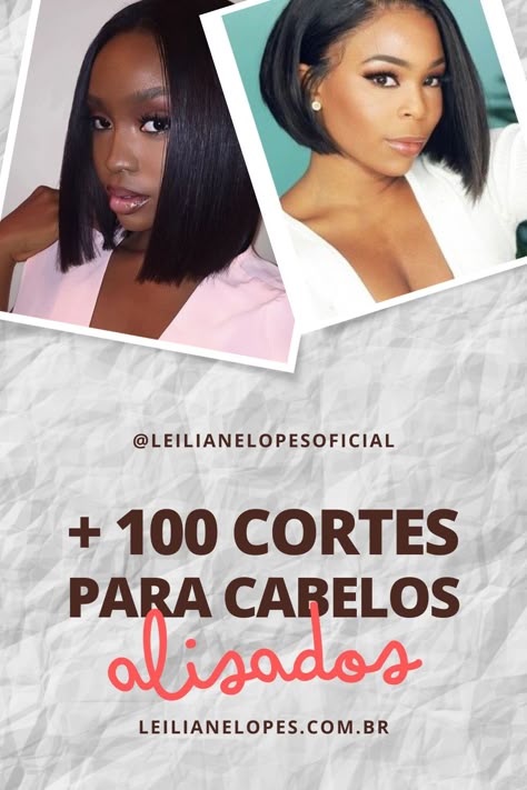 corte para cabelo liso curto