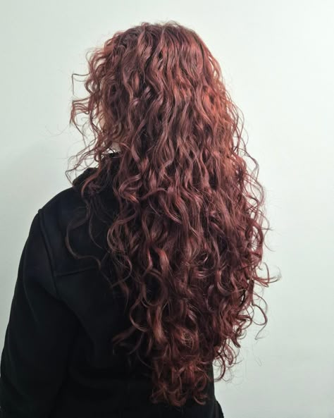  corte em v cabelo ondulado