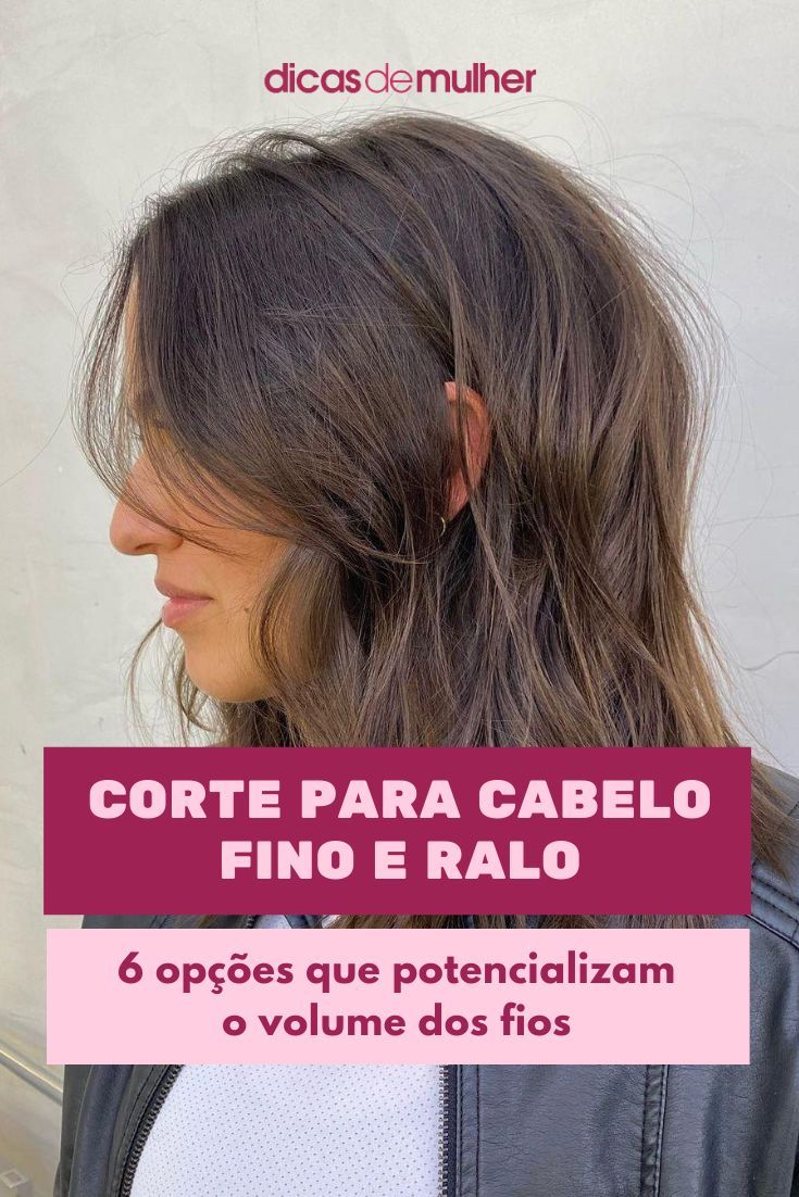 corte para cabelo fino