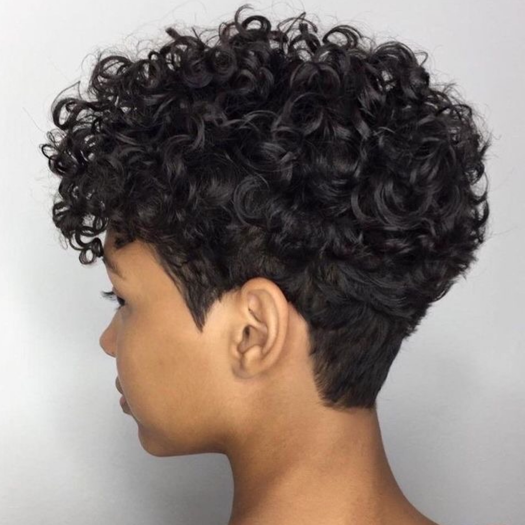 pixie para cabelo crespo