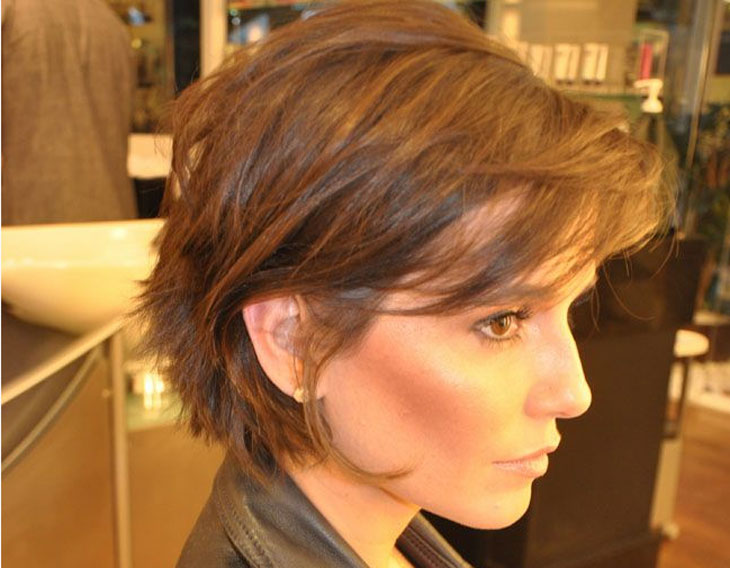 corte de cabelo curto que dá volume