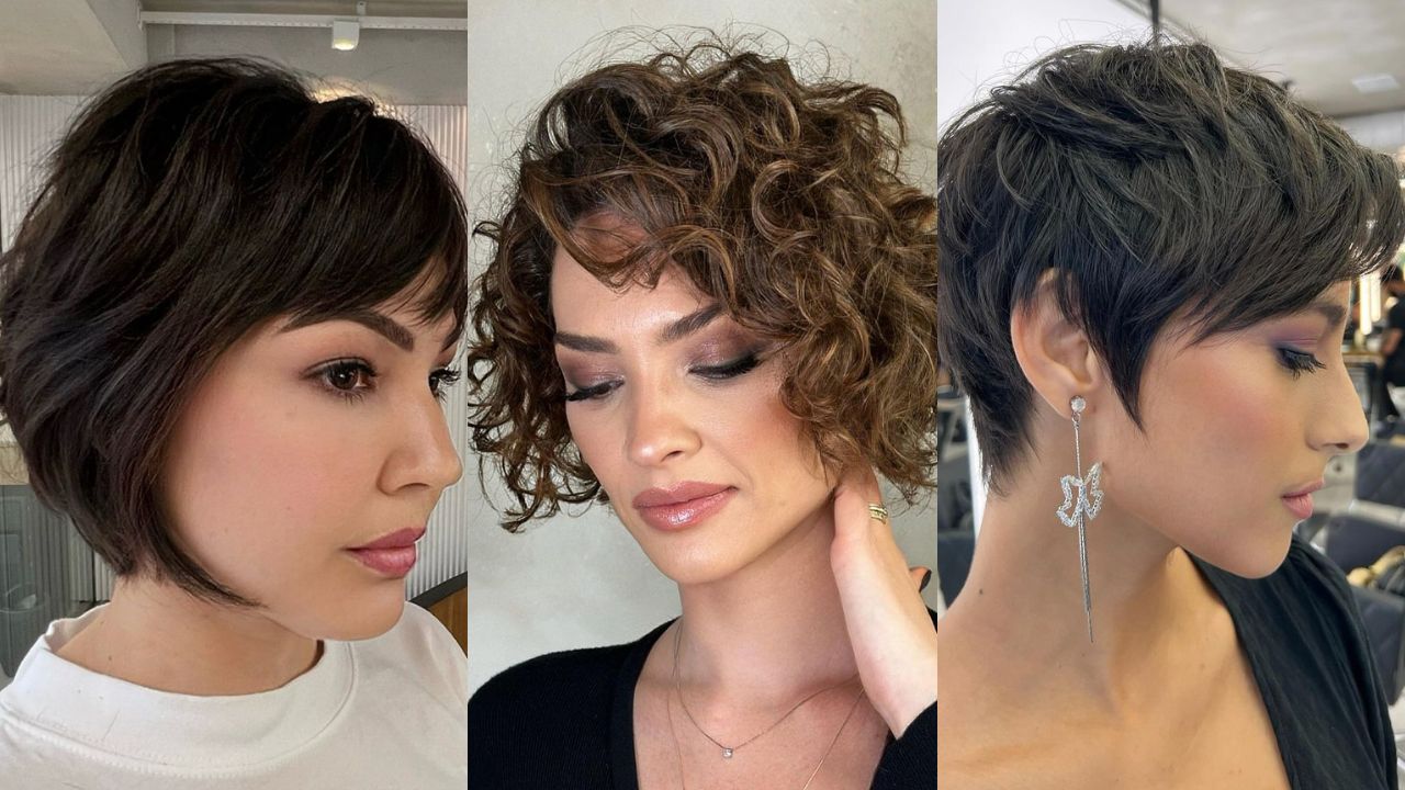 corte de cabelo curto que dá volume