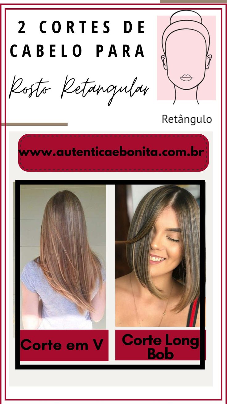 corte de cabelo para diminuir testa